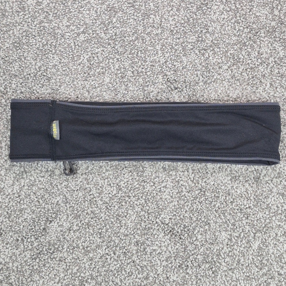 FlipBelt Classic Running Belt Size Medium Black Waist Pack Storage Pouch